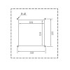 ZL150 電機(jī)柜通風(fēng)濾網(wǎng) 150*150mm